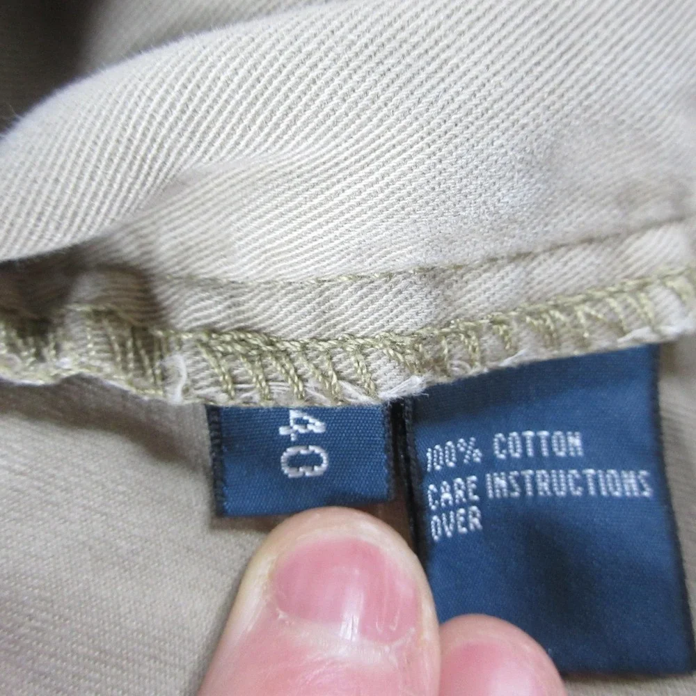 Polo Ralph Lauren Tyler Shorts Men 40 Beige Chink Pleated 9 Inseam Cotton Preppy